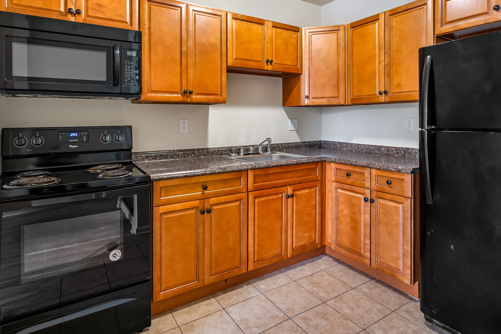 Kitchen interior at The McAllister